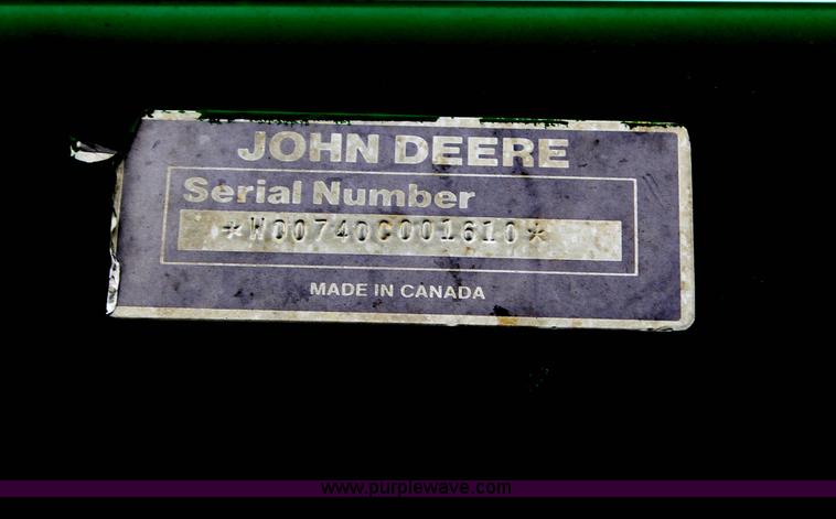 image for item G5081 John Deere 740 loader