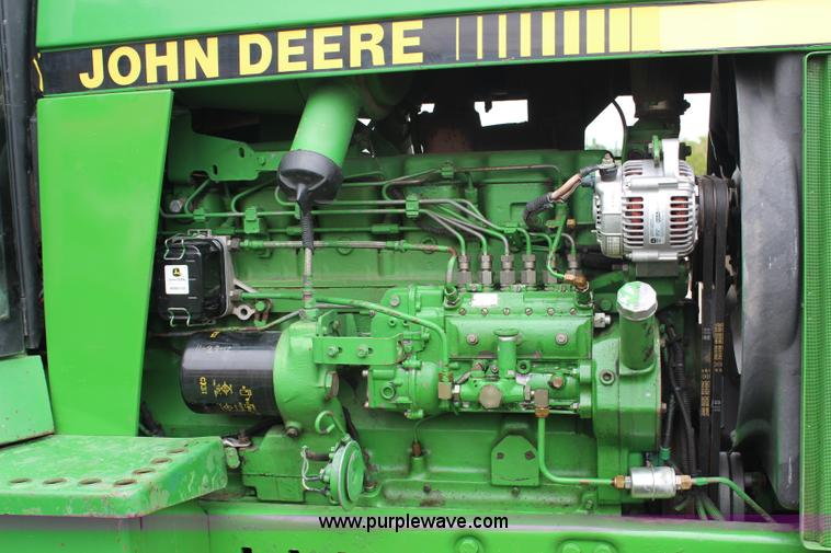 image for item G5146 1990 John Deere 4255 MFWD tractor