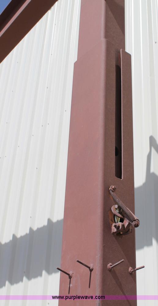 image for item G5716 Overhead two ton chain hoist and frame