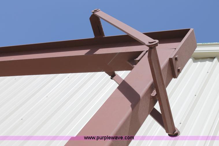 image for item G5716 Overhead two ton chain hoist and frame