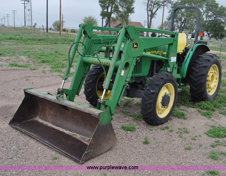 image for item G6030 1999 John Deere 5310 MFWD tractor