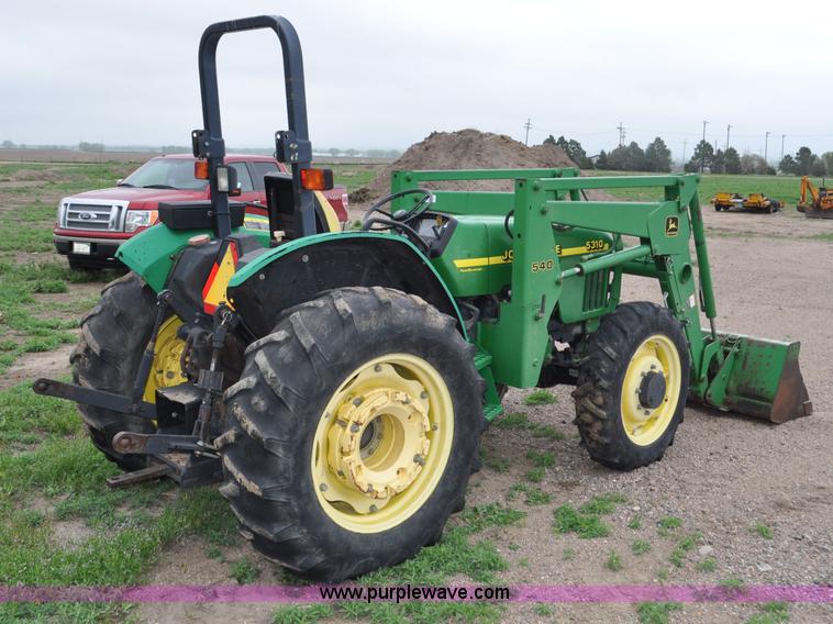 image for item G6030 1999 John Deere 5310 MFWD tractor