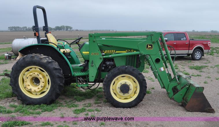 image for item G6030 1999 John Deere 5310 MFWD tractor