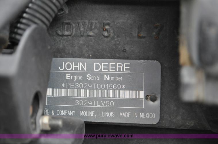 image for item G6030 1999 John Deere 5310 MFWD tractor