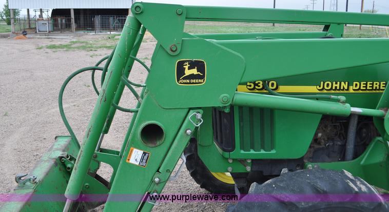 image for item G6030 1999 John Deere 5310 MFWD tractor