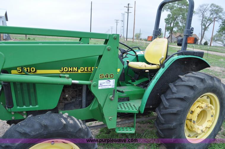 image for item G6030 1999 John Deere 5310 MFWD tractor