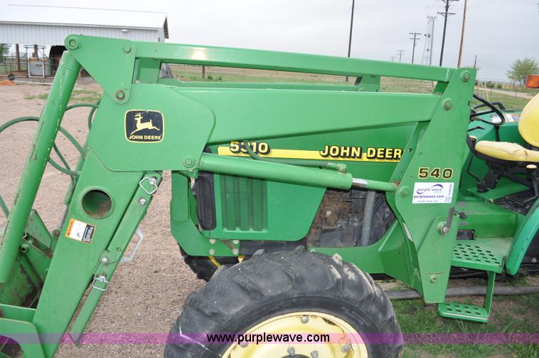 image for item G6030 1999 John Deere 5310 MFWD tractor