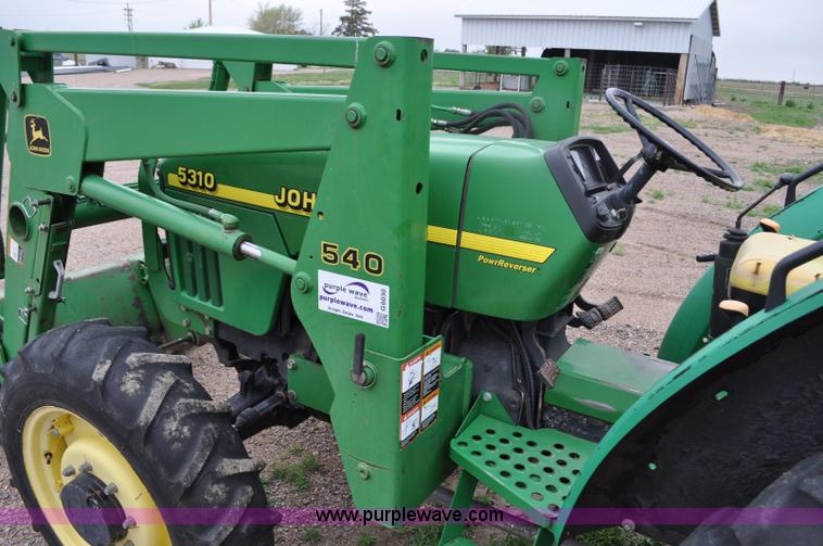image for item G6030 1999 John Deere 5310 MFWD tractor