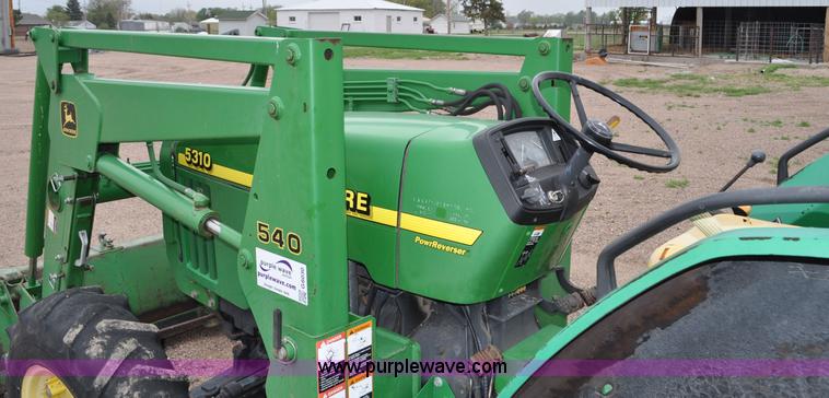image for item G6030 1999 John Deere 5310 MFWD tractor