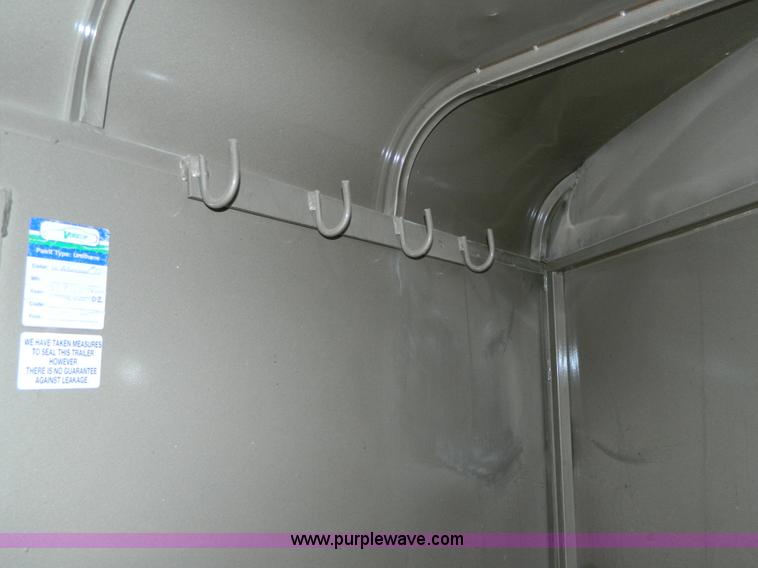 image for item G7872 1998 S&H three horse slant load trailer