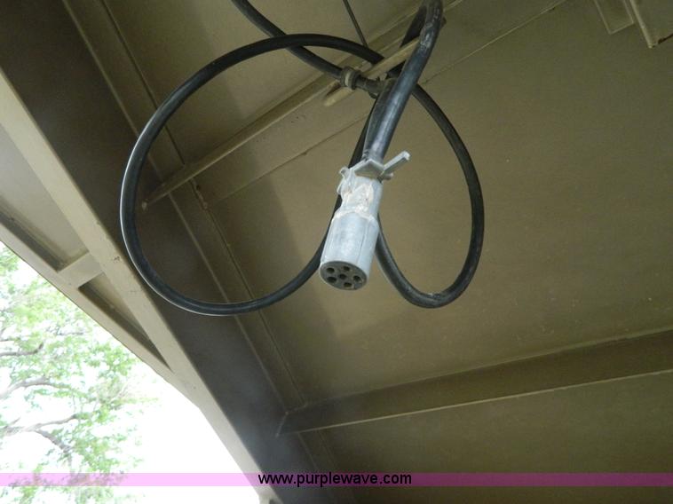 image for item G7872 1998 S&H three horse slant load trailer