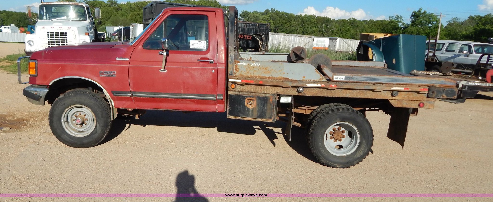 1989 Ford F250 bale bed truck in Mountain View, MO Item G3213 sold