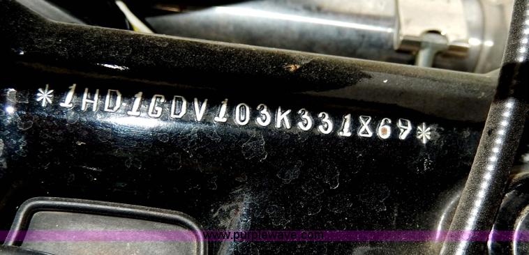 image for item AA9907 2003 Harley Davidson Dyna Low Rider motorcycle