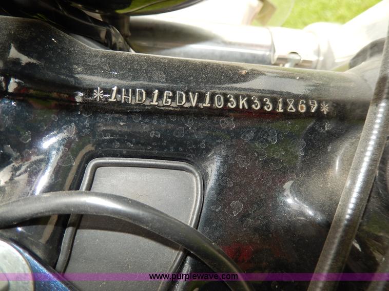 image for item AA9907 2003 Harley Davidson Dyna Low Rider motorcycle