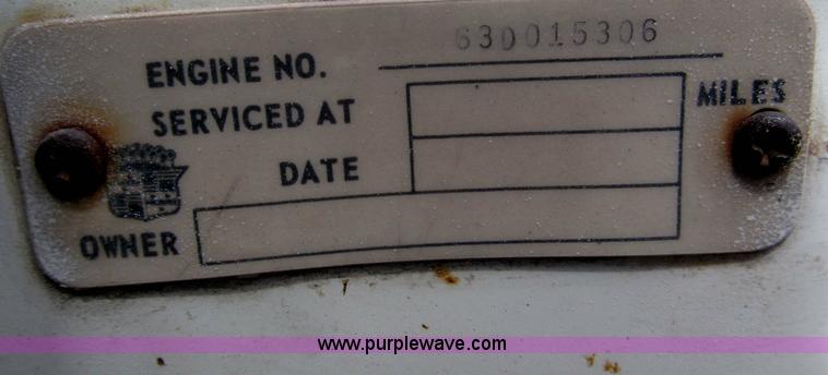 image for item B5490 1963 Cadillac DeVille Park Avenue