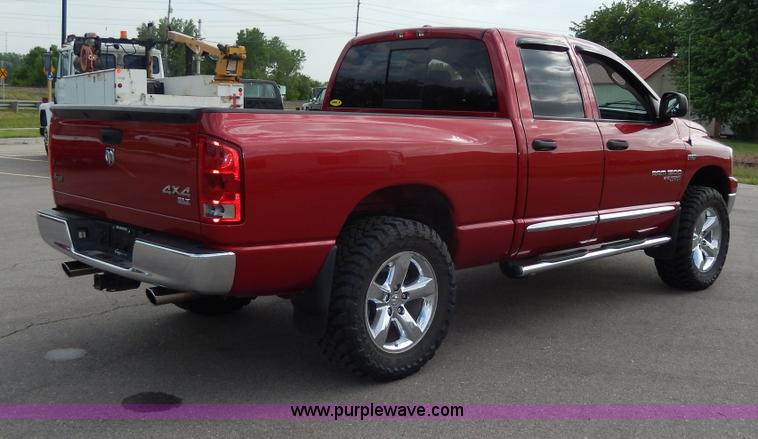2006 Dodge Ram 1500 Slt Big Horn Edition Quad Cab Pickup Truck In Manhattan Ks Item D8114 Sold Purple Wave