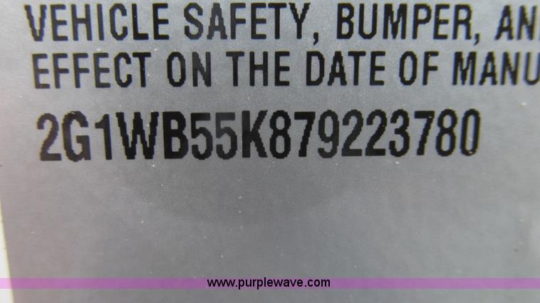 image for item E3956 2007 Chevrolet Impala LS