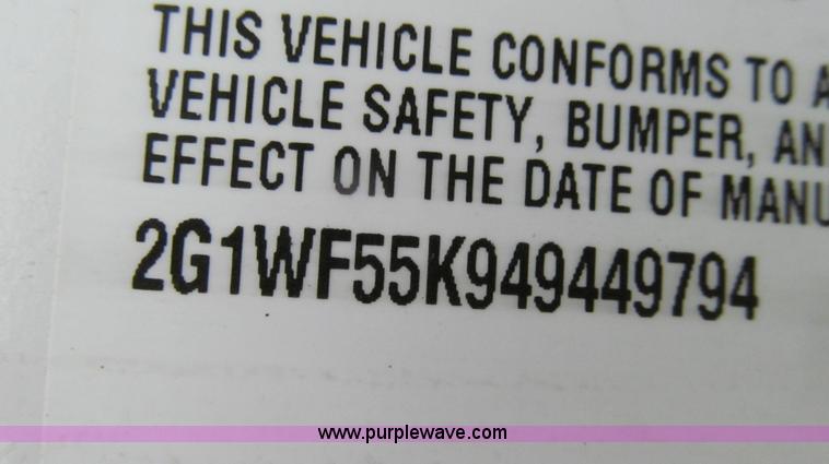 image for item E3958 2004 Chevrolet Impala