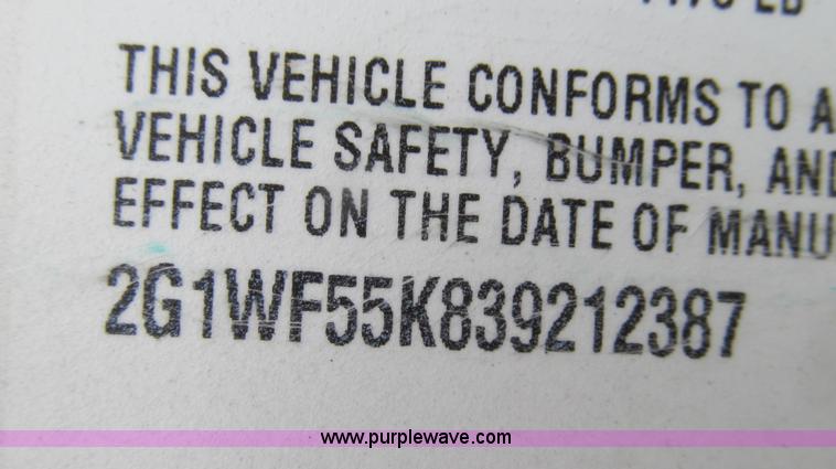 image for item E3959 2003 Chevrolet Impala