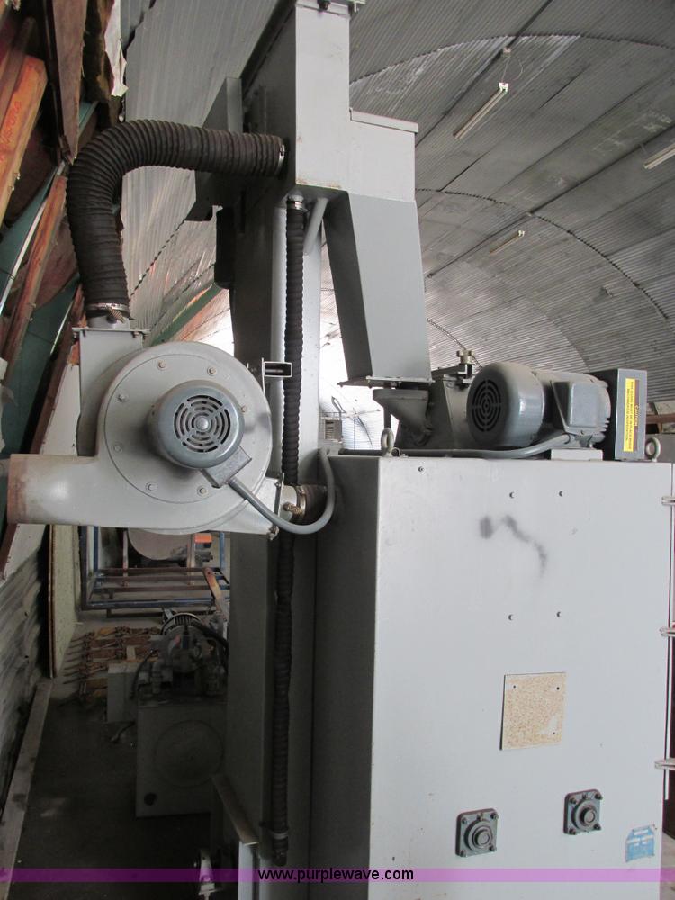 Airless Zero BlastNPeen enclosed sandblasting machine in Warrenton