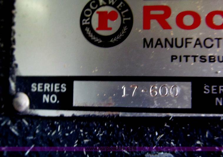 image for item F5082 Delta Raockwell drill press