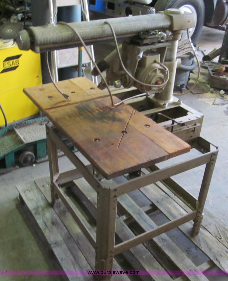 image for item F5083 Craftsman radial arm saw