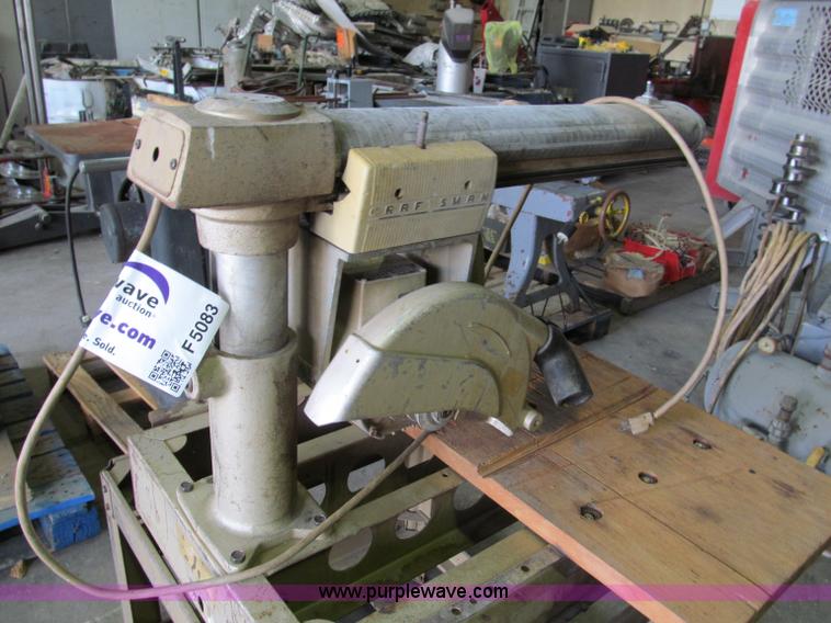 image for item F5083 Craftsman radial arm saw