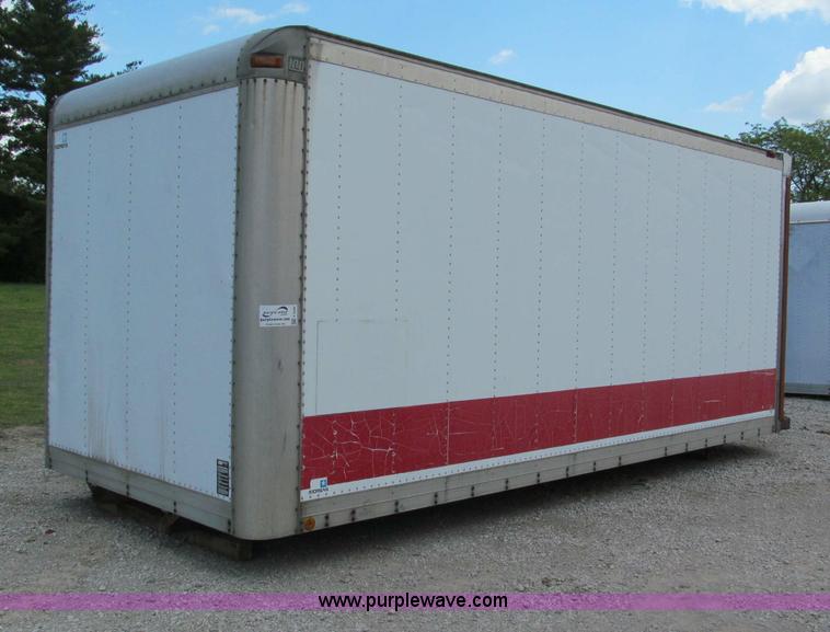 image for item F5089 1989 Morgan Corporation 18'L truck toolbox