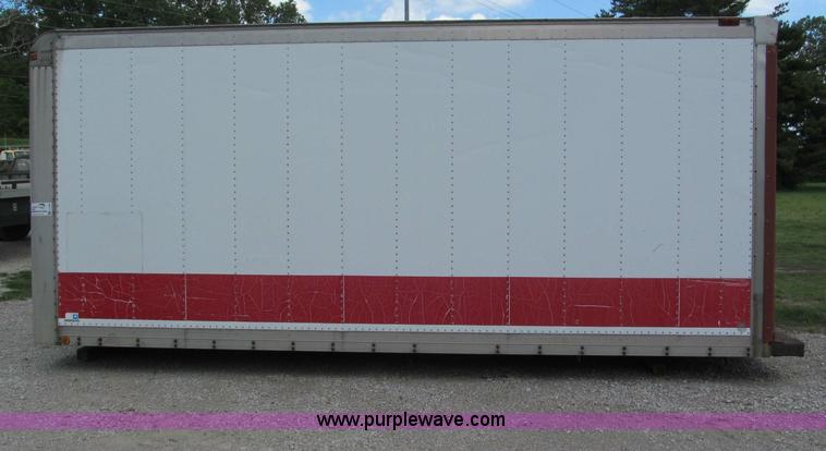 image for item F5089 1989 Morgan Corporation 18'L truck toolbox