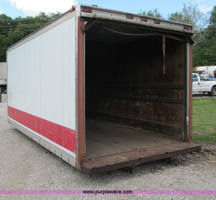 image for item F5089 1989 Morgan Corporation 18'L truck toolbox