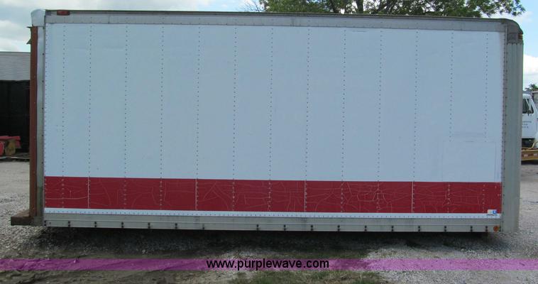 image for item F5089 1989 Morgan Corporation 18'L truck toolbox