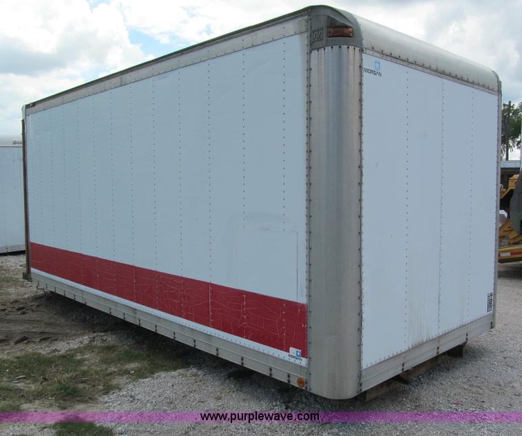 image for item F5089 1989 Morgan Corporation 18'L truck toolbox