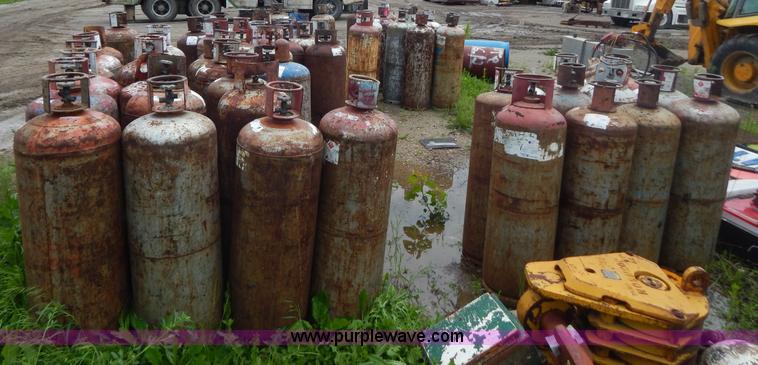 image for item G3234 Approximately 60 propane tanks