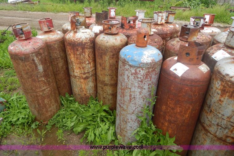 image for item G3234 Approximately 60 propane tanks