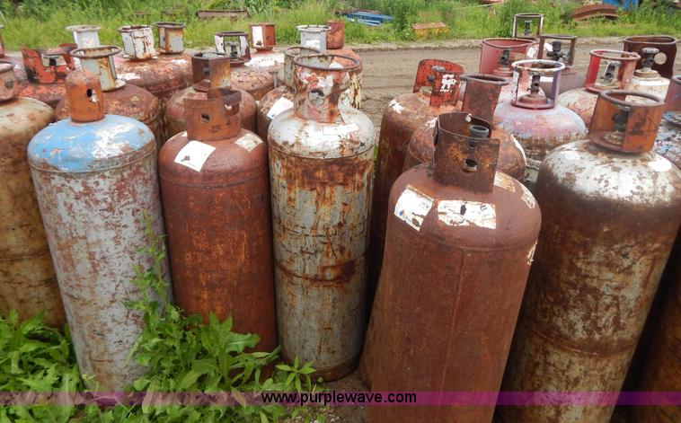 image for item G3234 Approximately 60 propane tanks