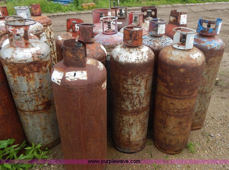 image for item G3234 Approximately 60 propane tanks