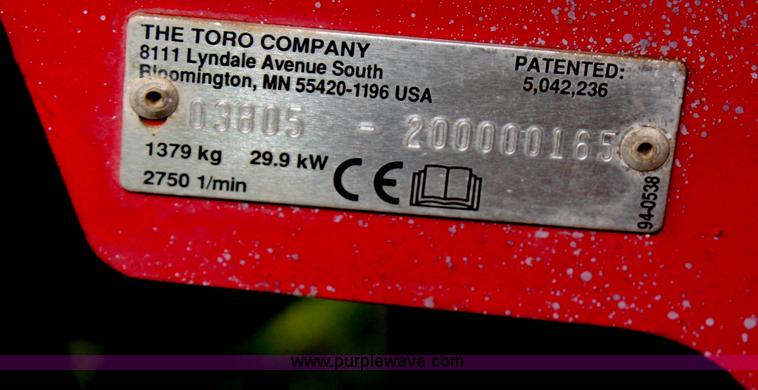 image for item G5241 2000 Toro Reelmaster 6700D lawn mower