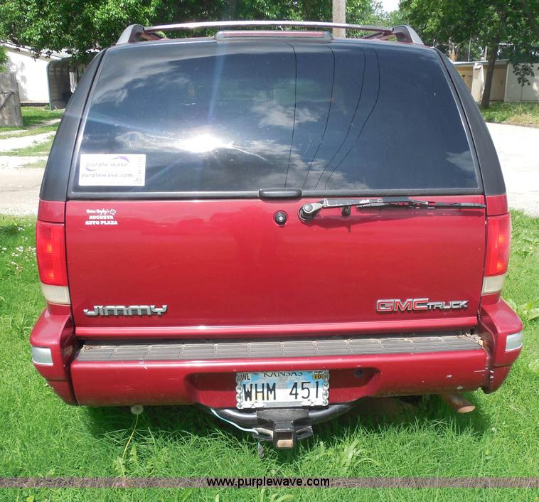 image for item H3118 1995 GMC Jimmy SL SUV