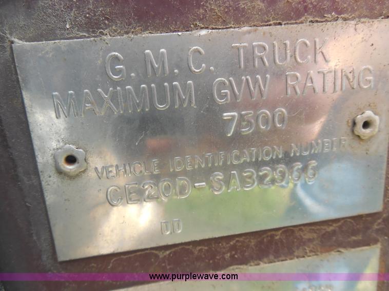 image for item H3119 1969 GMC pickup truck
