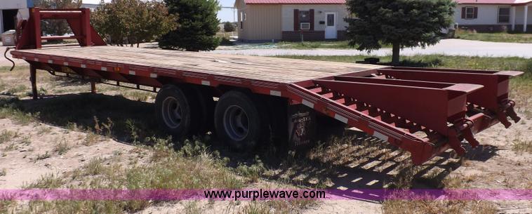 image for item H7078 2001 Big Tex 22GN gooseneck trailer