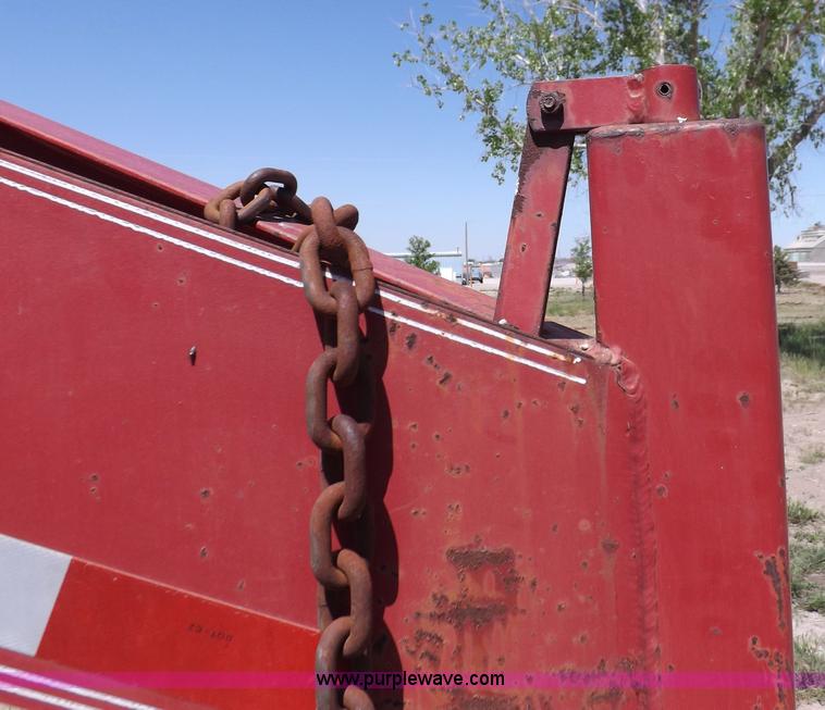 image for item H7078 2001 Big Tex 22GN gooseneck trailer