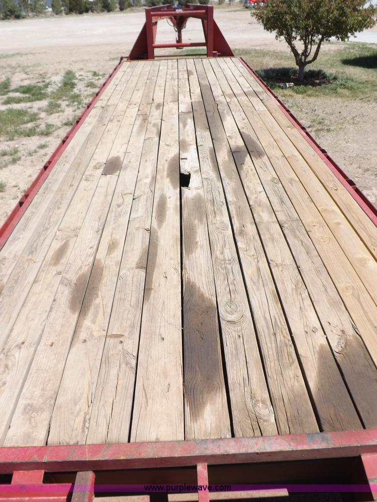 image for item H7078 2001 Big Tex 22GN gooseneck trailer