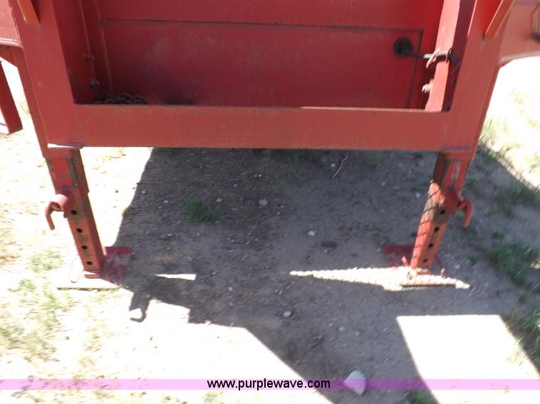 image for item H7078 2001 Big Tex 22GN gooseneck trailer