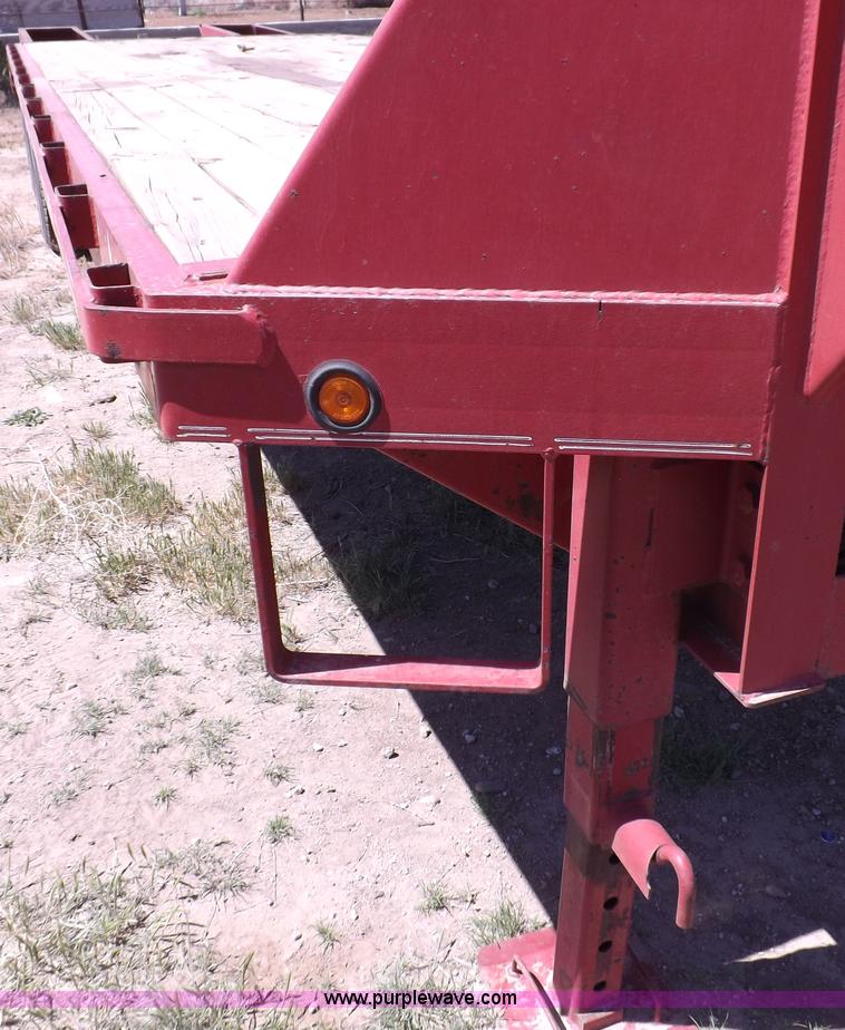image for item H7078 2001 Big Tex 22GN gooseneck trailer