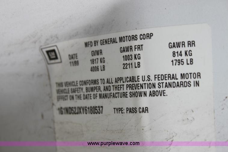 image for item H7487 2000 Chevrolet Malibu