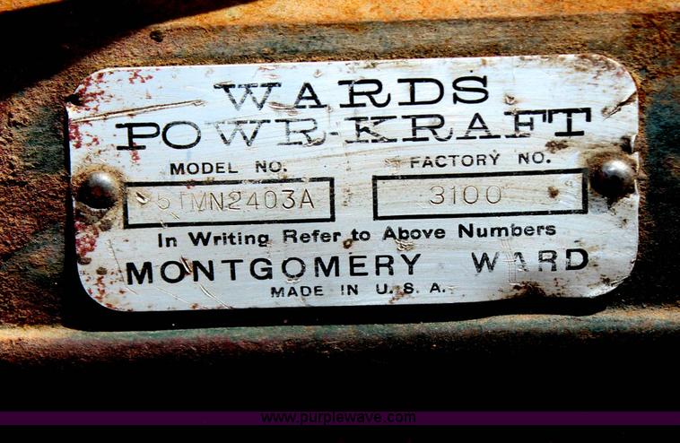 image for item X9326 Ward Powercraft hack saw