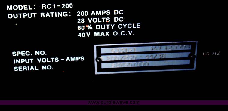 image for item X9388 Hobart Beta Mig 200 wire feed welder