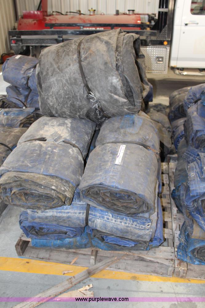 image for item X9403 (13) 26' x 14' steel tarps