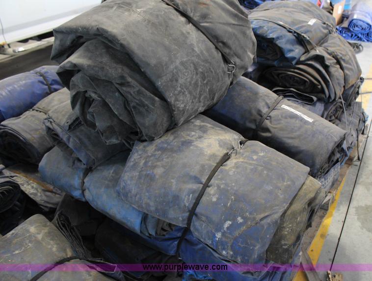 image for item X9403 (13) 26' x 14' steel tarps