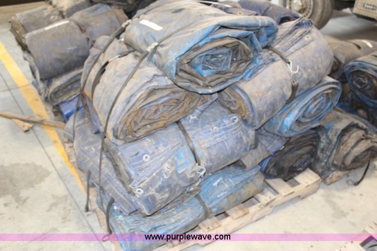 image for item X9404 (13) 26' x 14' steel tarps